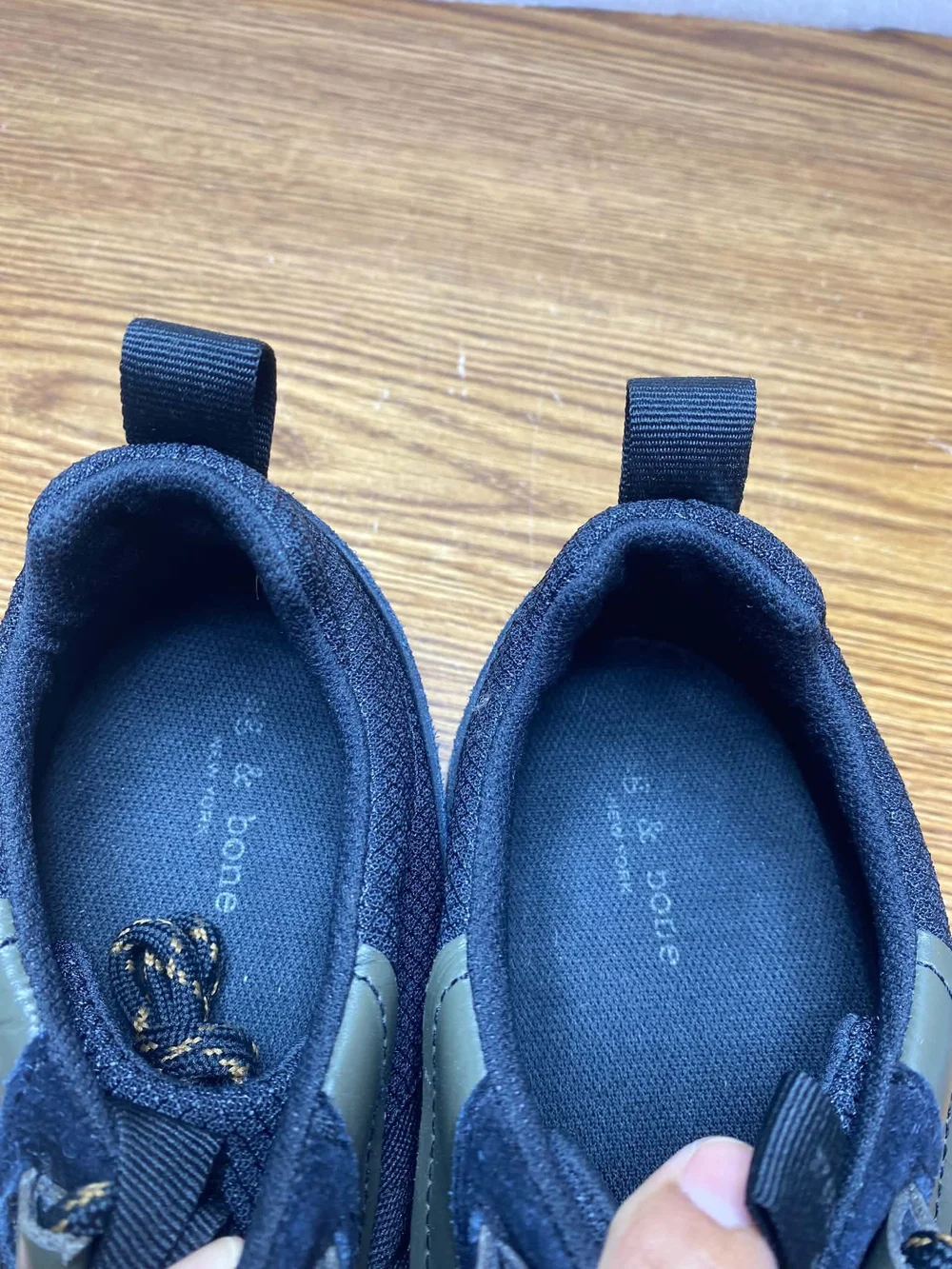Rag & Bone New York Unisex 41 Men's 8 Women's 10 Olive Green Retro Hikers Shoes